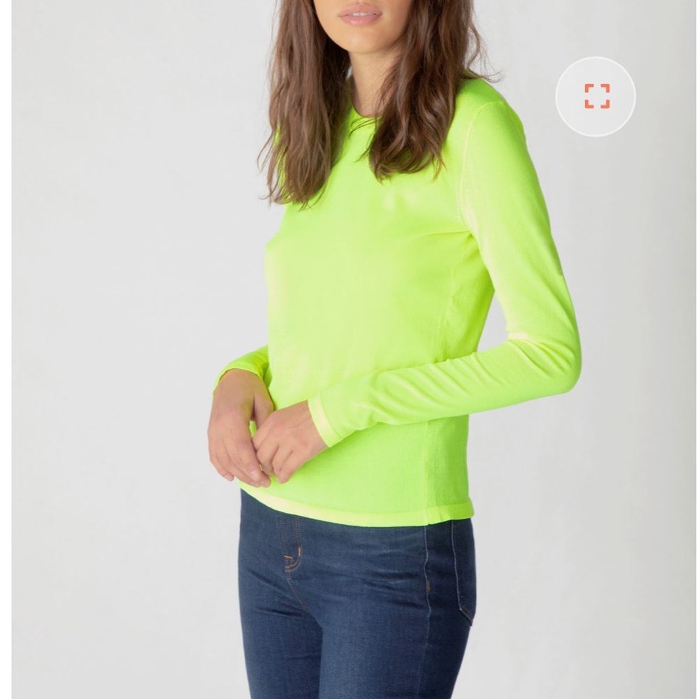NEW J BRAND JOSEPHINE LONG SLEEVE CREW SWEATER